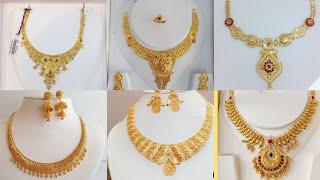 Latest gold necklace designs collection202|gold lightweight necklace designs2021|smart girl mehareen