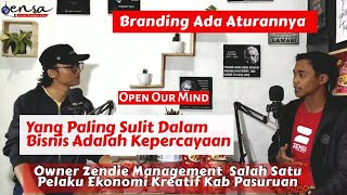 Lensa Pengusaha || Branding Ada Aturannya Bersama Pemuda Pelaku Ekraf Kabupaten Pasuruan