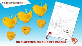 Un simpatico pulcino per Pasqua