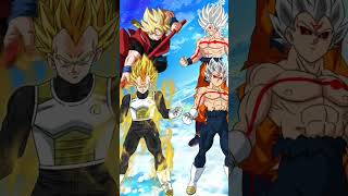 dragon Ball super | who is strongest xeno Vegeta and xeno Goku vs omni Goku omni Vegeta #anime #dbs