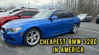 CHEAPEST BMW 328 DIESEL in AMERICA?!? | was this a good deal??? | BMW build ep. 1