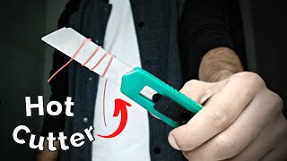 How To Make a Simple Hot Knife Cutter Acrylic, Plexiglass, Plastic, PVC and Foam Cutter At Home