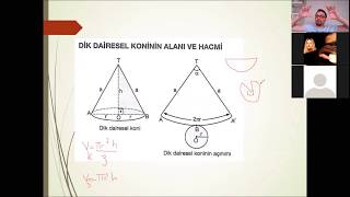 11. sınıf Geometri Katı Cisimler 2 Piramitler 2 (Koni )