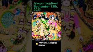 Iskcon montreal September 12th, 2023