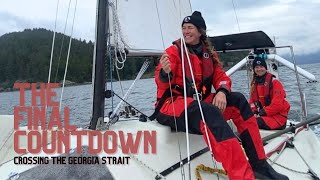 Preparing for the 750nm Race to Alaska. No motor. Raw footage.