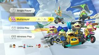 Mario Kart 8 Deluxe PC 4 Players Split Screen | 60fps | 1440p | Ryujinx Emulator