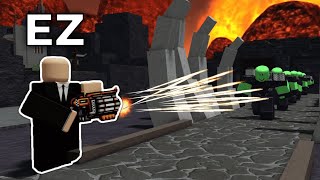 This new shotgun fires too fast.. | Pixel Gun TD (ROBLOX)