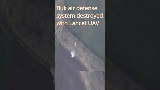 Destruction of Buk air defense system with the help of the Lancet UAV