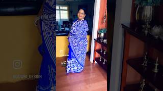 Kantha work saree | fun reel #tamilusavlogs #tamilvlogs #saree #kanthawork #youtuber #youtubeshorts