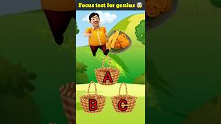 only for genius | focus test for genius | find jalebi fhapda | jetha #shorts