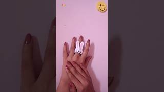 DIY Paper Craft || How to make Paper Ring || Eshu Art&Craft #shorts #viralshorts #diy #crafts