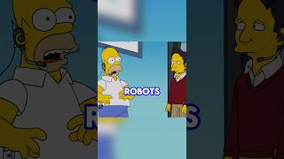 Homer discovers that soon he will be replaced at work by a robot #thesimpsons #simpsons