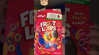 FRUIT LOOP CHALLENGE! #fruitloops #breakfast #usa #canada #jimmybuffett #challenge #review