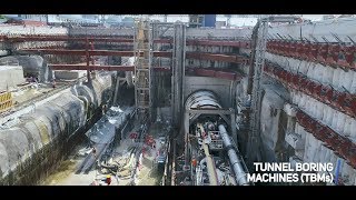 MRT SSP Line Project Progress Video (2017-2018)