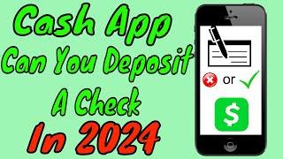 How To Deposit Checks & Money Orders In Cash App In 2024! (All Ways)