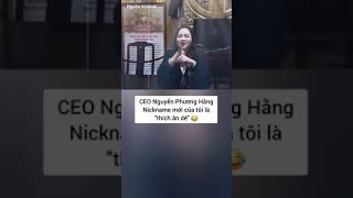 Bà Nguyễn Phương Hằng Phát ngôn mới về nickname của mình 🤣🤣🤣🤣