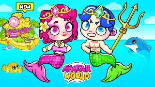 Girls vs Boys on a Desert Island | Avatar World | Toca Life World