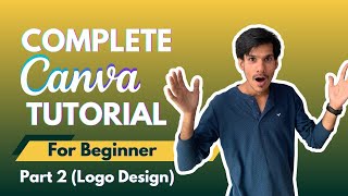 Create a beautiful logo in Canva | Easy design