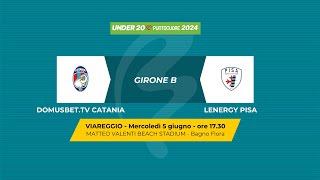 Beach Soccer 2024 U20 | DOMUSBET.TV CATANIA - LENERGY PISA