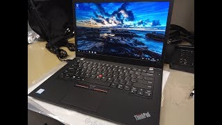 Lenovo ThinkPad T470s Unboxing Teardown