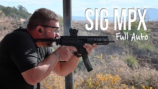 SIG MPX Full Auto