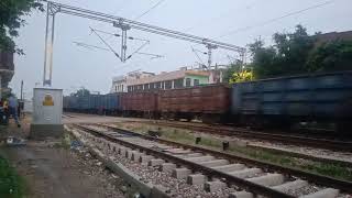 achalda railway crossing goods train