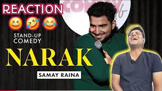 Samay Raina - Narak Reaction | Standup Comedy | India's Got Latent | samay raina dark comedy | narak