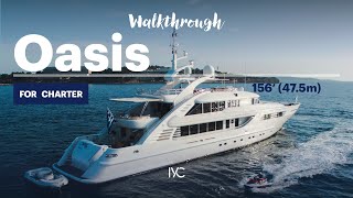 OASIS I Walkthrough onboard the Italian excellence by ISA Yachts I For charter with IYC