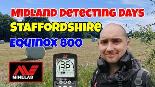 Minelab Equinox 800 Metal Detector On Pasture Midland Detecting Days | Ep 55 Metal Detecting UK 2022