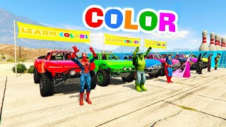 GTA V: Superhero Edition - Spider-Man and the Hulk Take Over GTA V