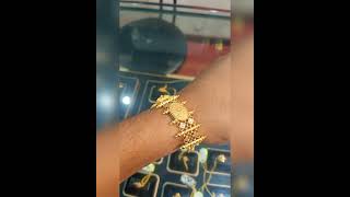 Bracelet Design In Gold #trendingonshorts  #shorts #gold #jewellery #10gm