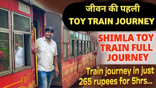 Shimla Toy Train Journey | Kalka To Shimla Toy Train | Himalyan Queen | Toy Train Video | Shimla