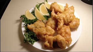 How to Cook Fish: Crispy-Crunchy Batter Fried Snapper Nuggets & Make Tangy Tartar Sauce