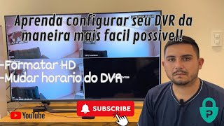 Como configurar seu DVR