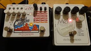 Electro-Harmonix Grand Canyon & Mel 9 - ambient guitar soundcape demo