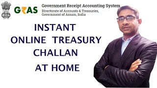 How to make online Treasury Challan (New Version Portal)