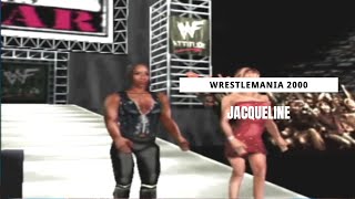 Jacqueline - WWF Wrestlemania 2000 N64 Entrance (4 attires)