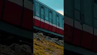 Snowdon Mountain Railway - Close Up View on the Llanberis Path!  #snowdonia #hikinguk