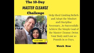 What is the Master Cleanse? What happens when you do a cleanse in group energy? #Reset #mindset