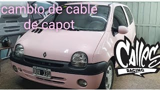 Cambio de cable de capot. TWINGO abertura de capot. CallesRacing tutorial