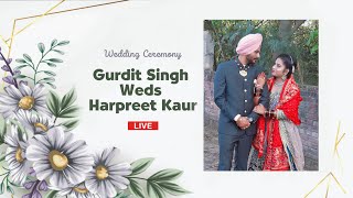 weddings of Gurdit Singh weds Harpreet kaur video by Ram photography