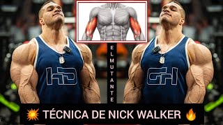 NICK WALKER Y SU TÉCNICA AVANZADA Para BÍCEPS! | Hipertrofia - Alta Intensidad | El Mutante | El 21