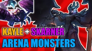 Kayle + Skarner is an INSTANT WIN in League of Legends 2v2v2v2 Arena