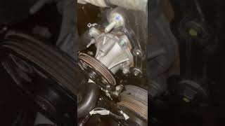 water pump leaking  #automobile #mechancial #carpart #carrepair #engine #lihuy