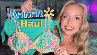 ASMR WALMART HAUL💙✨Summer clothing finds, bikinis, snacks, and more!