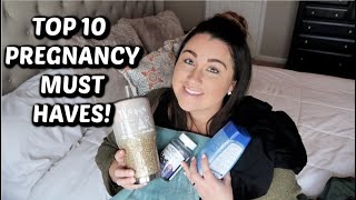 TOP 10 PREGNANCY MUST HAVES // BABY 4 // MAMA APPROVED