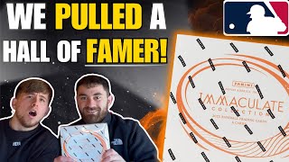 We Pulled An MLB HALL OF FAMER?! | 2023 Panini Immaculate Baseball Box Opening!