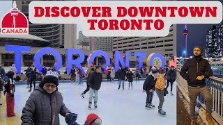 Discovering Downtown Toronto | Shopping | Eating | Ice Skating