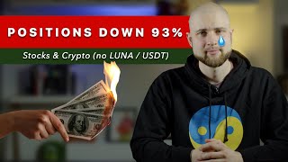 Stocks and Crypto Portfolio DOWN - What Were My Mistakes? How to Avoid in the Future? | NO LUNA/USDT