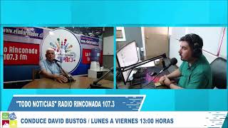 EN RADIO RINCONADA 107.3 ENTREVISTA AL ALCALDE ELECTO JUAN GALDAMES CARMONA.